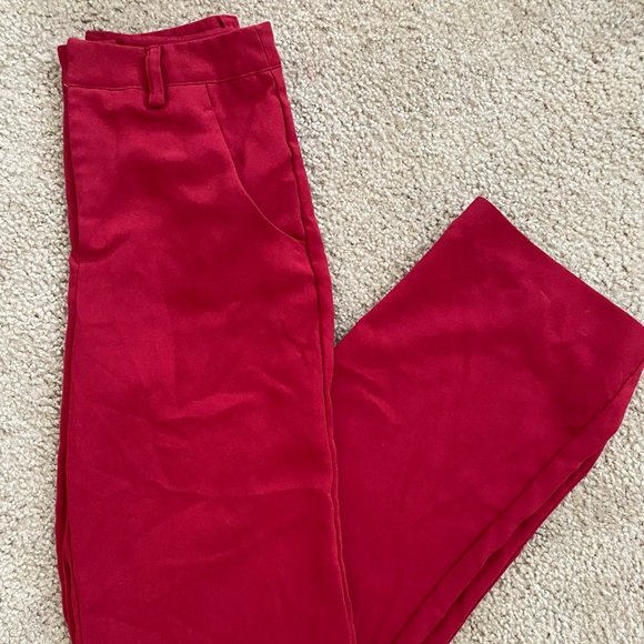 Red slacks - Picture 2 of 2